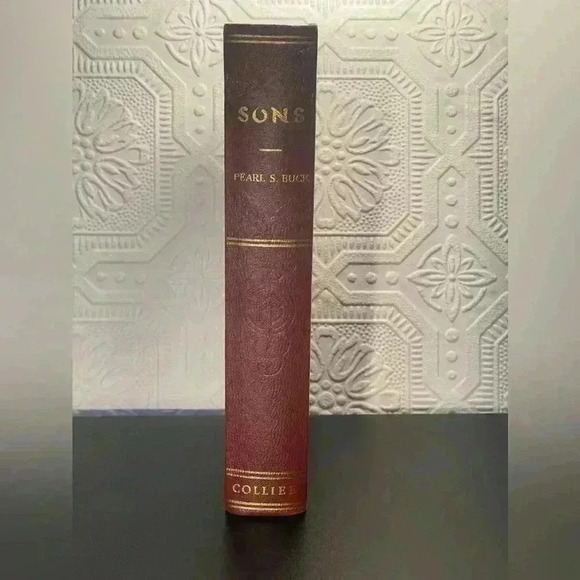 Pearl  S. Buck Lot Of 2 Collier 1930s Vintage Hardcover Sons & The Mother Books - Picture 4 of 11
